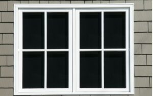 double-hung window
