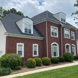 Steele Creek House with new roof